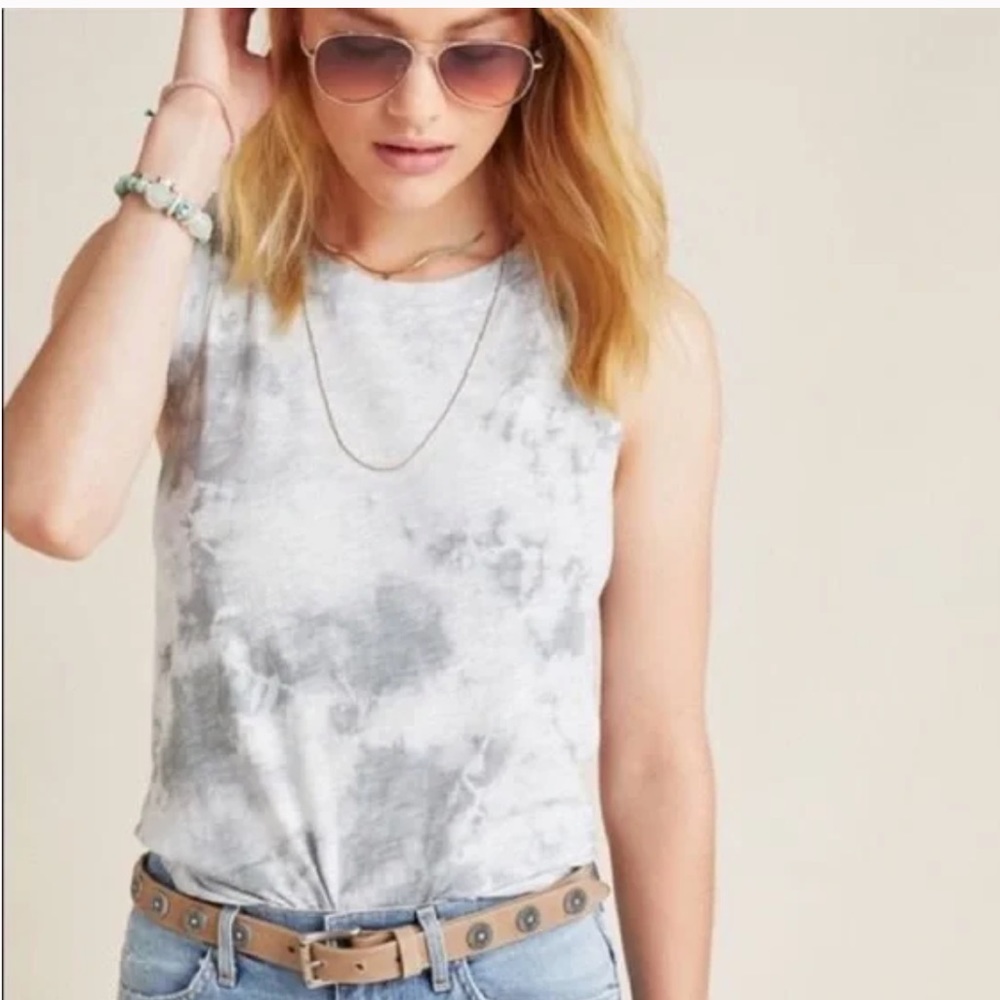 Eri + Ali Anthropologie Tye Dye Tank